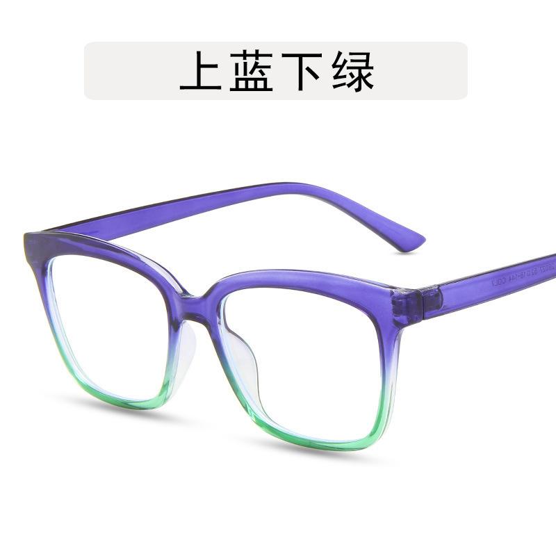 Quadratische Computerbrille Hohe Qualität Blaulichtfilter Transparent Damenbrille Klassischer Stil Brille Damen