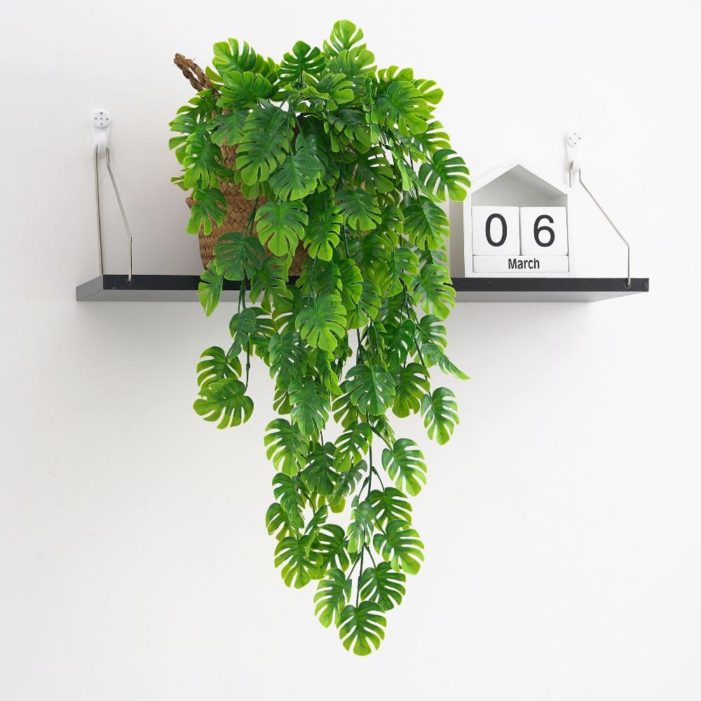 

Party Home Seaweed Hanging Grape Turtle Leaf Fake Flowers Artificial Plants Fake Ivy Green Leaves