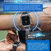 2025 New 1000mAh Battery Outdoor Smart Watch 2.13-Inch HD Screen Heart Rate Blood Pressure Waterproof Compass Sport Mode Smartwatch