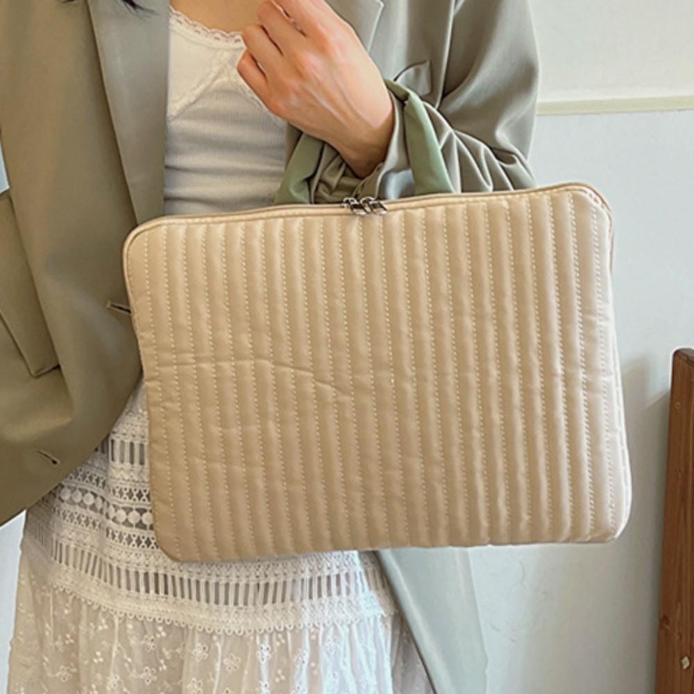Portable Laptop Sleeve Cover Bag Korean Style Lightweight Computer Protective Case Shockproof Soft Case Notebook Sleeve Pouch