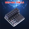 TPM 2.0 Portable TPM 2.0 Remote Card 14 Pin SPI TPM2.0 Remote Card Board Encryption Security Board Fit for ASUS Motherboard