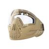 Outdoor Tactical Cycling Mask with Goggles for Self-Defense and Live-Action Play