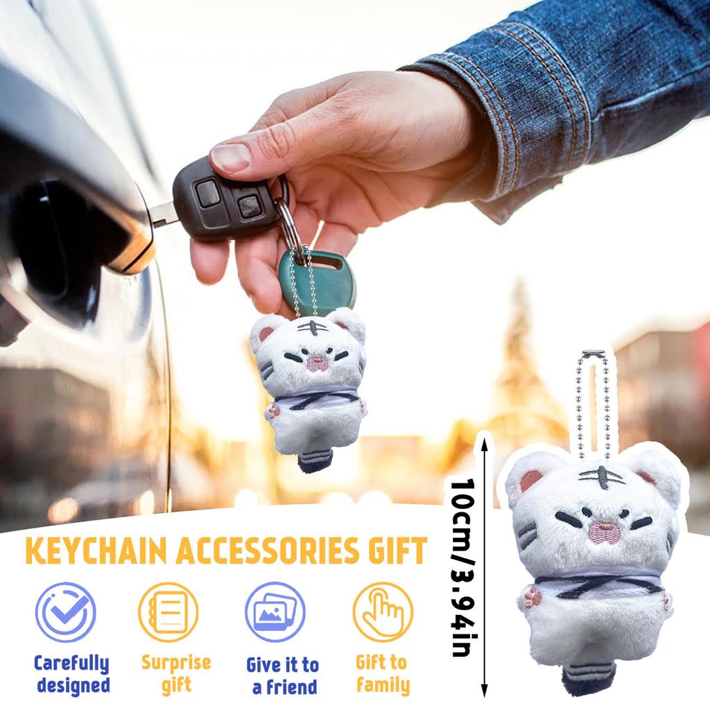 Plush Doll Keychain Cotton Doll Plush Keychain Pendant