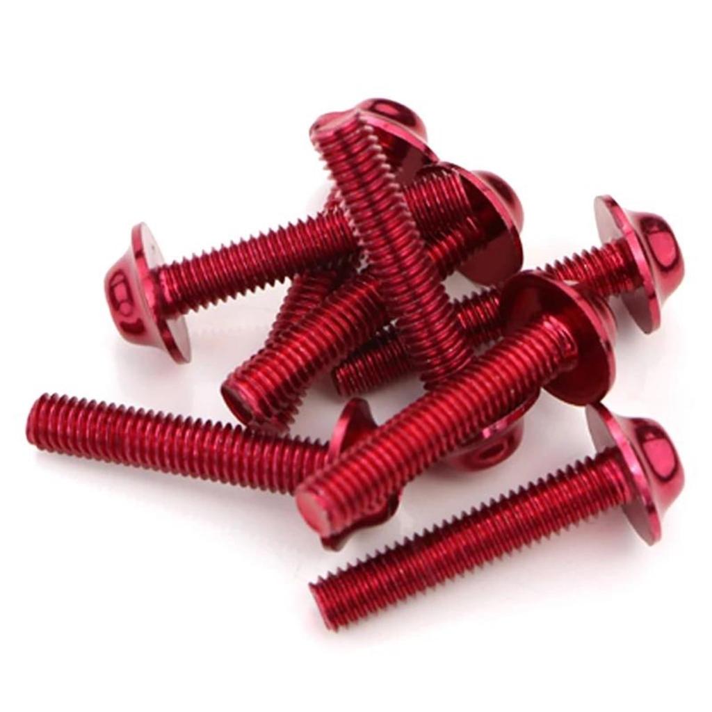 Fits Versis-X 250 Motorcycle Bolts & Screws Fairing Bolt Kit Bodywork Screw Windscreen Nut Parts Fairing Nut (Black)