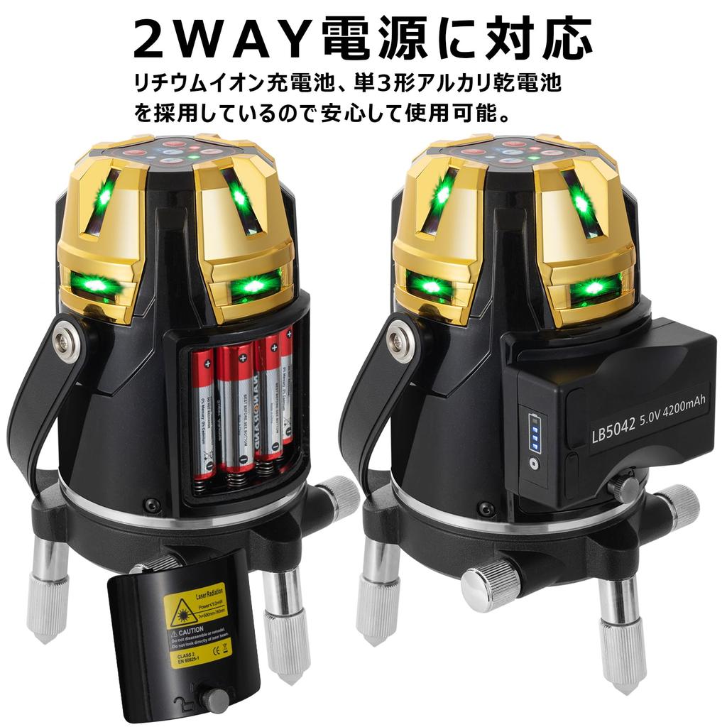 Firecore Green Laser High 3 Brightness Large Battery Level Rotating Green Laser Leveling Civil Surveying Receiver Set Japanese Instruction Manual