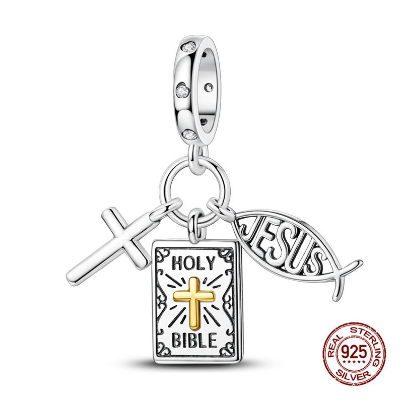 Original Charmcopper Star Moon Sun Tarot Series Charm Beads Fit 3Mm Original Bracelet Womens Diy Fine Jewelry Gift