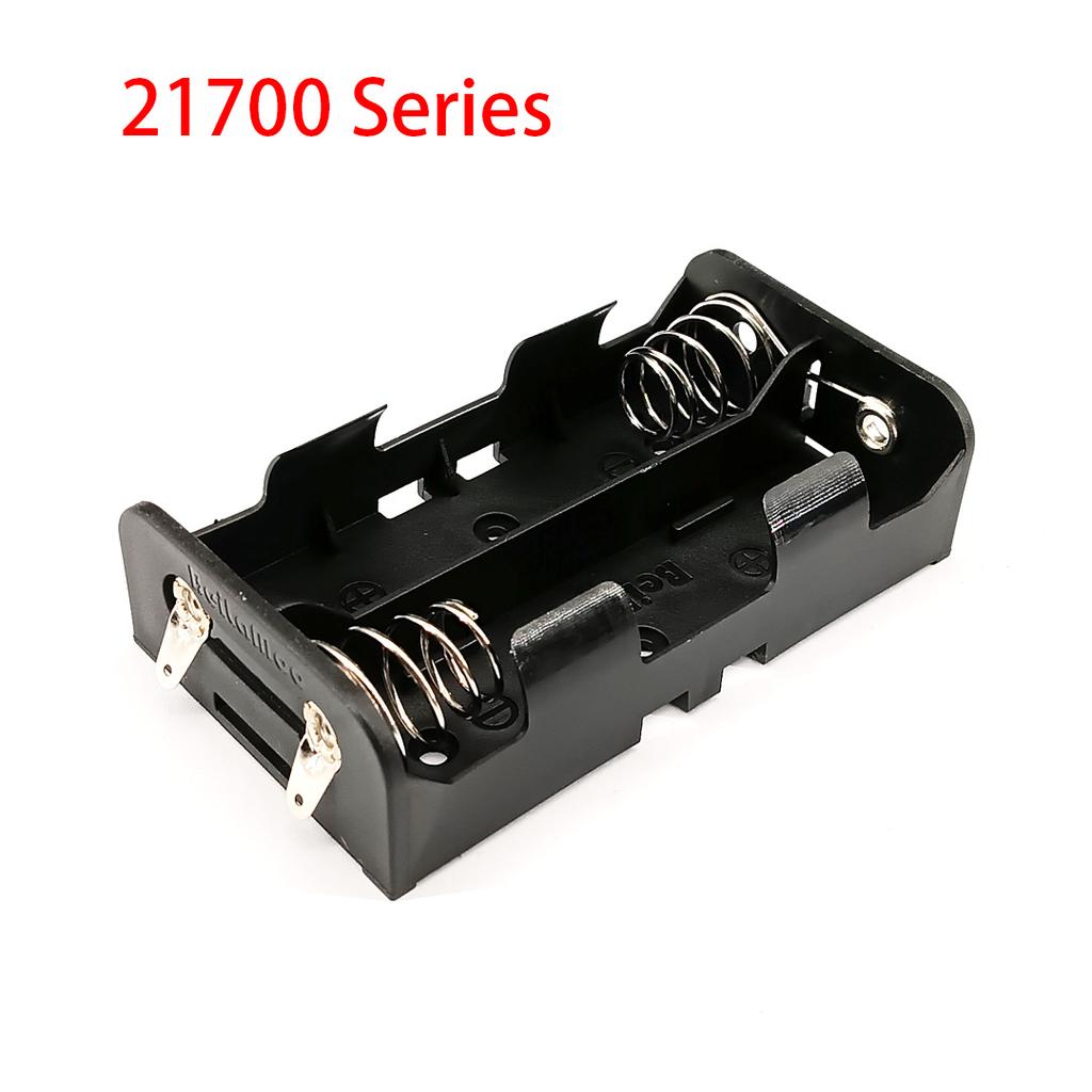 21700 Case  2 Slots 21700 box 21700 Battery Holder 21700 Battery Box With Line /With Pins Series/Parallel