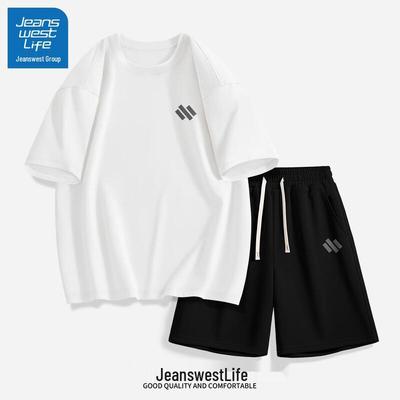 Jeanswest Men's Summer T-Shirt & Shorts Set