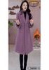 2026 Winter Elegant Slim Fit Cotton-Padded Woolen Coat - Versatile, Age-Reducing, Mid-Length Jacket