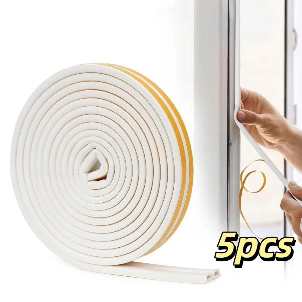 Durable Weatherstripping Seal Strip Self-Adhesive Soundproof Seal Windproof Seal  Windows