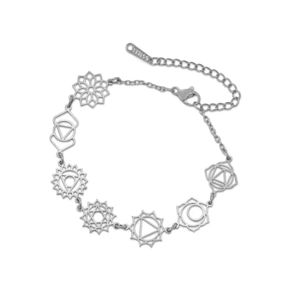 

Lucky Seven Yoga Elements Gold Bracelet For Women Fringe Jewelry Birthday Gift