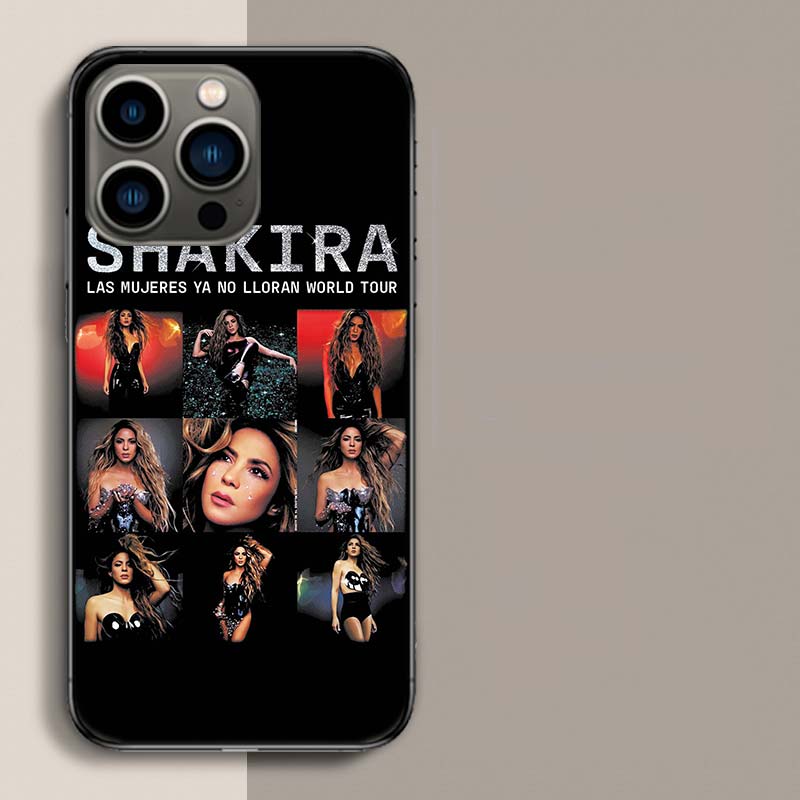 S-Shakira Singer Phone Case For Iphone 17 Air 15 Pro 14 Plus 16 Pro Max 12 13 Mini 11 16E X XS Cover Cute Fundas