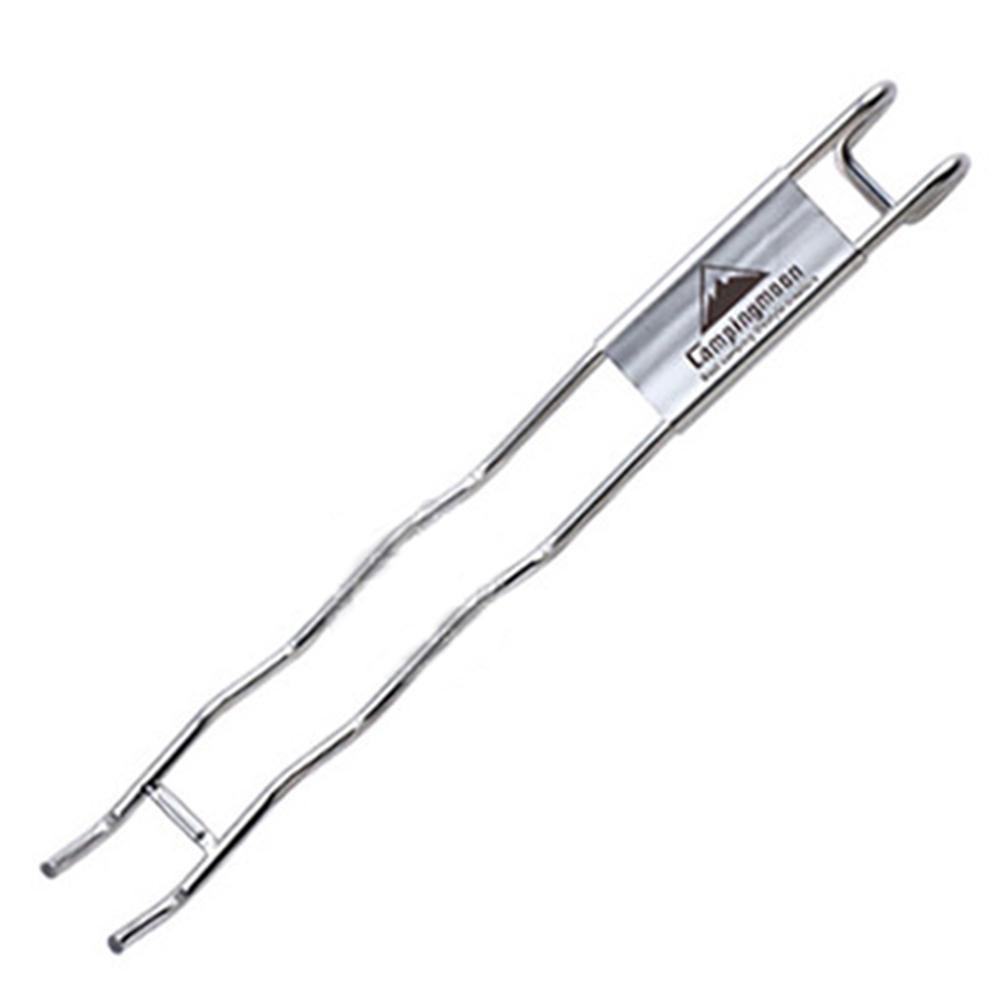 BBQ Grill Grile Lifter Gripper Grip Lifter Grip din oțel inoxidabil