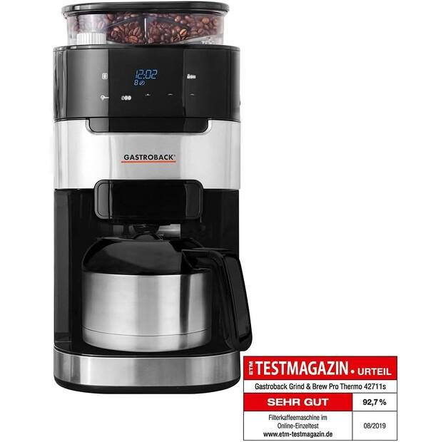 Кофемашина Gastroback 42711 S Grind & Brew Pro Thermo