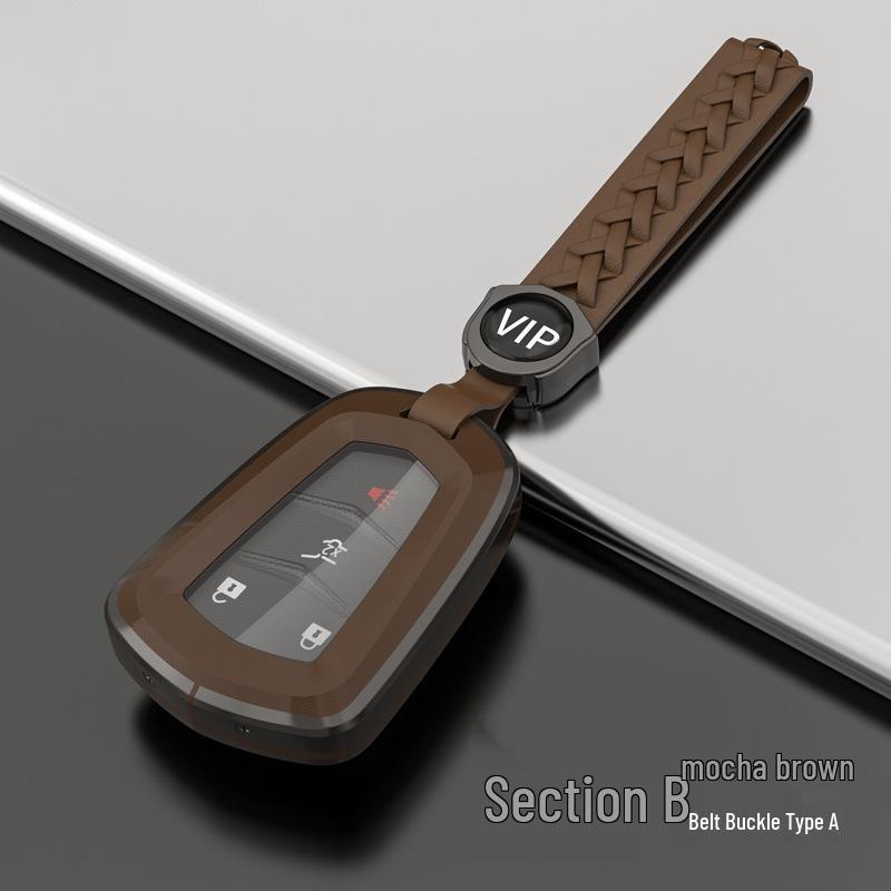TPU Full-Cover Key Fob Shell for Cadillac XT5, CT5, XT4, XT6, XTS, ATSL