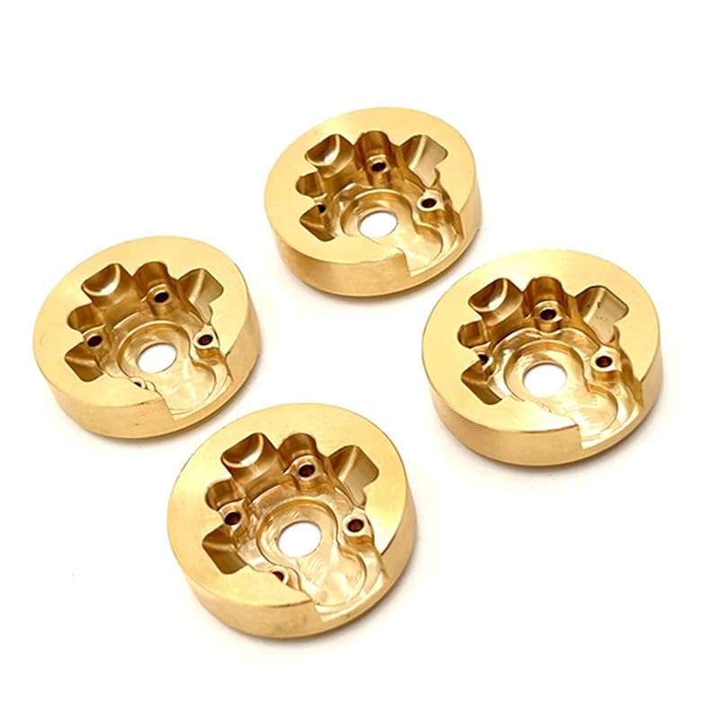 

1/24 For FMS FCX24 butcher power wagon RTR For 4WD brass counter weight front rear axle counter weight 4PCS