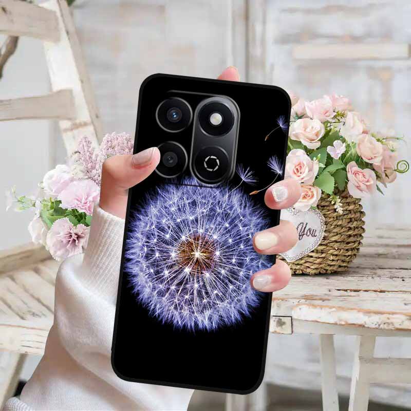 Soft Silicone Case For Honor X7c 4G 5G Cover Cat Painted Lovely Back Cover for Huawei Honor X7C 5G Phone Case HonorX7C TPU Para