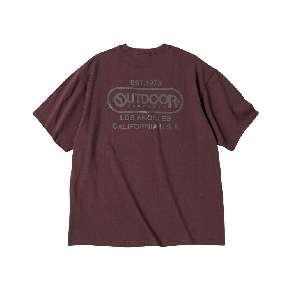 OUTDOOR PRODUCTS Oversized Back Logo T-Shirt (Brick)