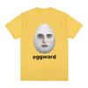 Twilight Eggward Funny Meme T Shirt Edward Cullen Parody Robert Pattinson Humor T-shirts Unisex's Women Cotton Short Sleeve T-shirt