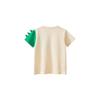 27kids K-style Children's Clothing Summer Kids Short Sleeve T-shirt Top Boys Dinosaur Clothes Baby Cotton Base Shirt