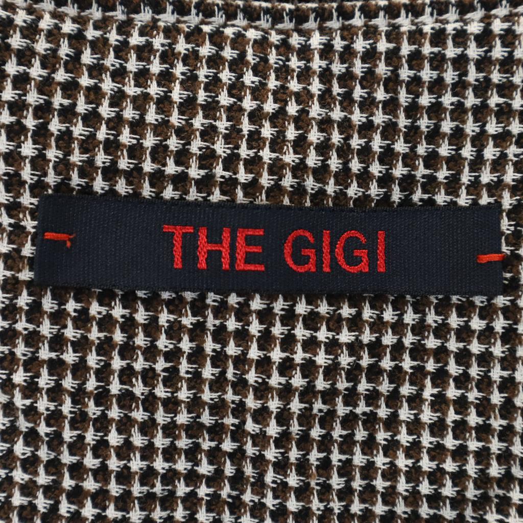 THE GIGI DON'T LOOK BACK Made In Italy Wool Blend Houndstooth Tailored Jacket Men's Used