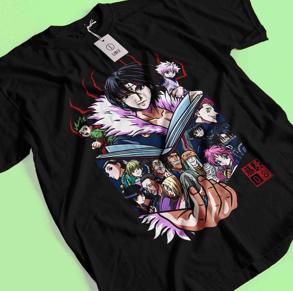 Chrollo Lucilfer T-Shirt Hunter X Hunter HXH Shirt Phantom Troupe Tee Ryodan