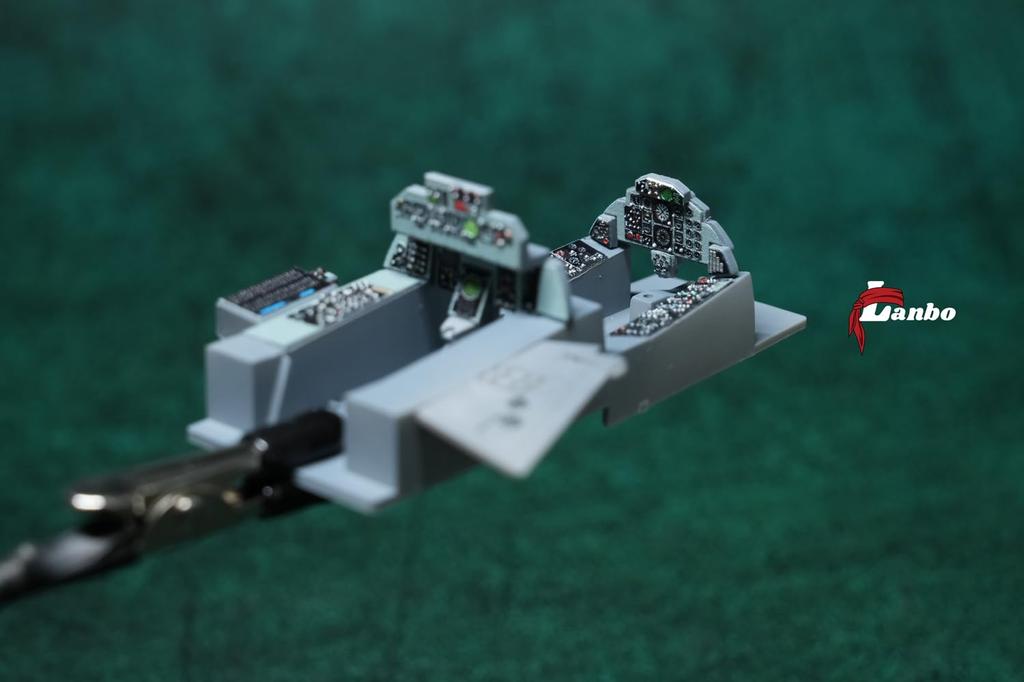 Lambo Models 1/48 F-4J Phantom II Interior 3D Decal (for Hasegawa) Plastic Model Decal LNB48174 (Airplane)