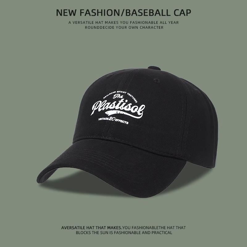 New Face showing Small Baseball Hat for Women with Deep Top Wide Brim Big Head Circumference Korean Version Sun Protection Outdoor Casual Baseball Cap