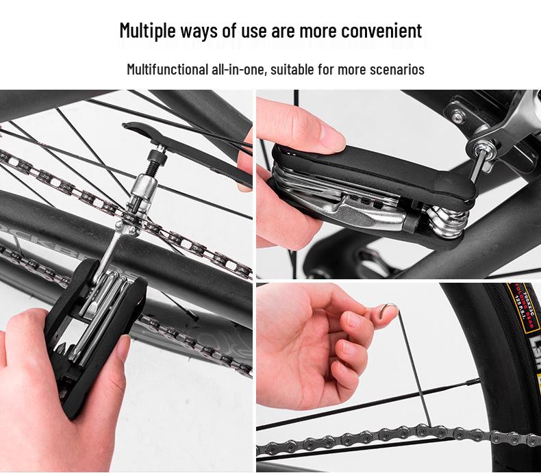 ROCKBROS 16-in-1 Folding Bike Repair Tool Set (GJ1601)