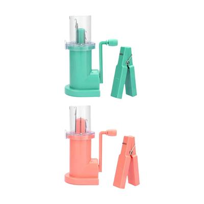 DIY Mini Spool Knitter ABS Stainless Steel Knitting Mill Portable Loom Tool for Bracelet and Necklace Weaving