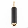 3.5mm Male To 6.35mm Female 3pole Audio Converter Adapter