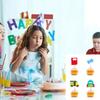 Festliche Fondant-Topper für den ersten Schultag 12 Stück Partyzubehör für Kinder Mädchen Jungen Geburtstag