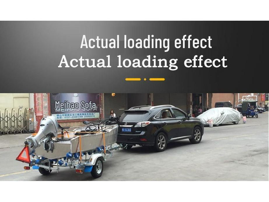 Mitsubishi Outlander Rear Bumper Thickening Trailer Hitch Hook for RV/Yacht Towing