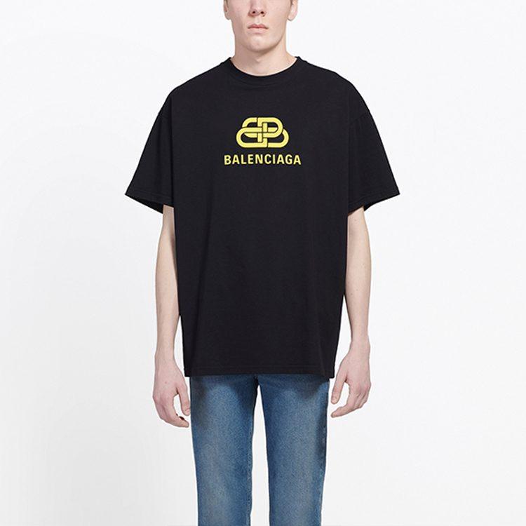 Balenciaga T Shirts Men's Crew Neck Moderate 578139TEV481361