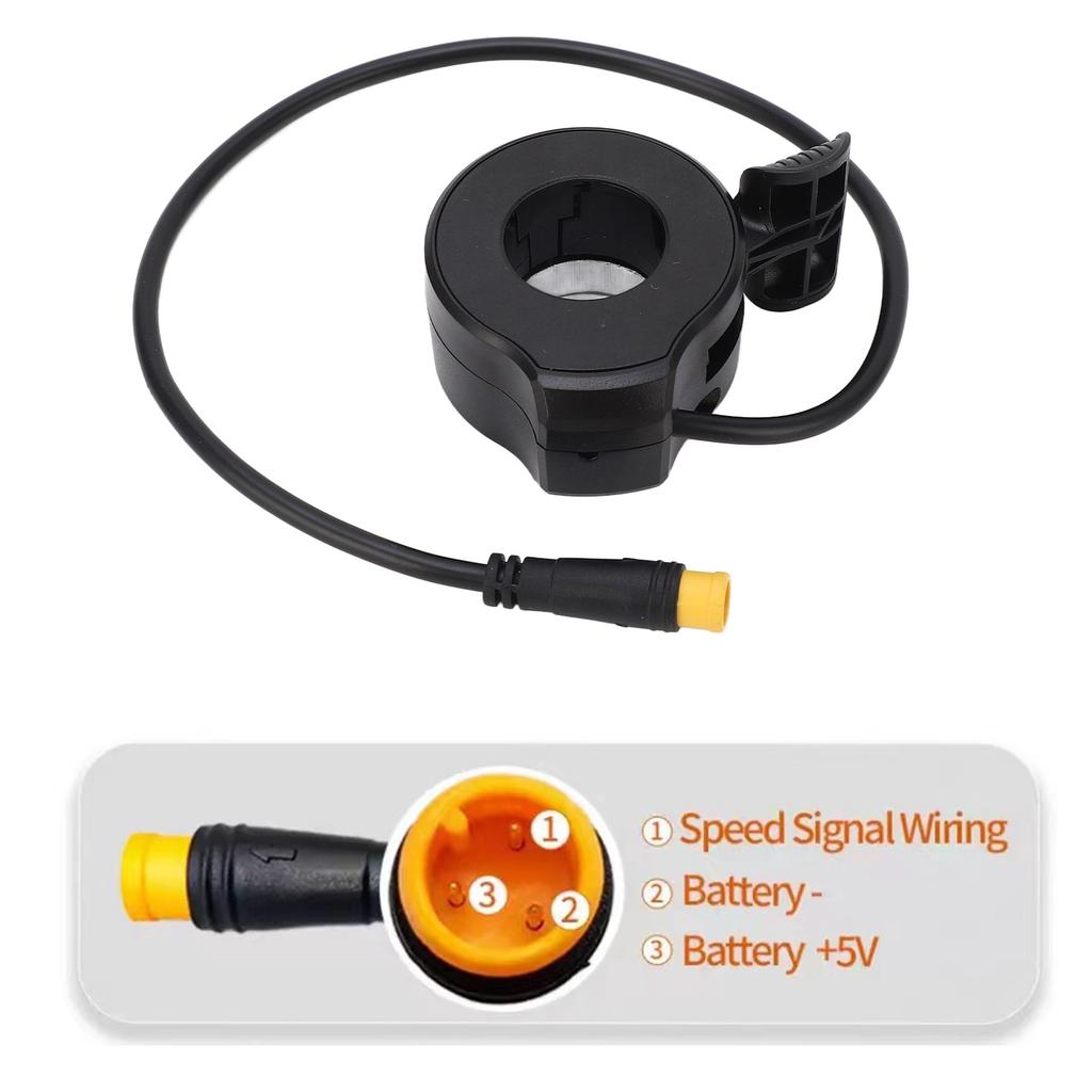 130X Thumb Throttle Speed Control Accessories Waterproof Connector for Electric Scooters E‑ Right / Left Thumb Throttle