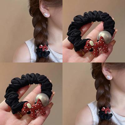 Attache-cheveux coréen haut de gamme: Anneau pour Cheveux et Accessoires sans Dommages, Simples et à Haute Élasticité