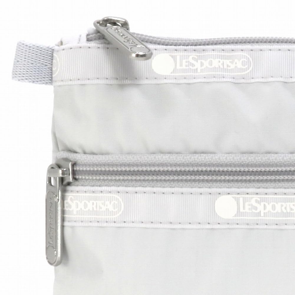 LeSportsac Pouch 7105 Cosmetic Clutch RA15 Pearl Gray [Used]