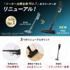 Iris Ohyama Cordless Vacuum Lightweight Charges Just by Placing Cleaner, (1.3kg), It, SCD-AZ18P2-B