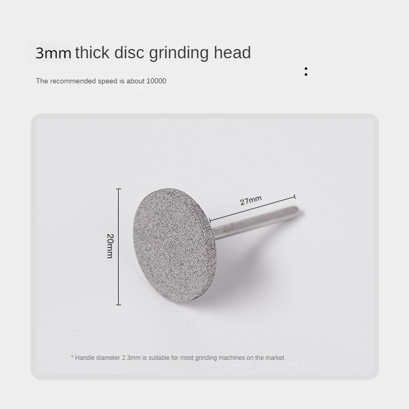 

Алмазные металлические сверла для ногтей, дисковая насадка для омертвевшей кожи, мозоли, электрическая пилочка для ног, вал для удаления мозолей, шлифовальная головка для маникюрного салона 1pcs