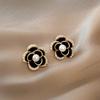S925 Silver Needle French Pearl Earrings - Korean Retro & Celebrity Style