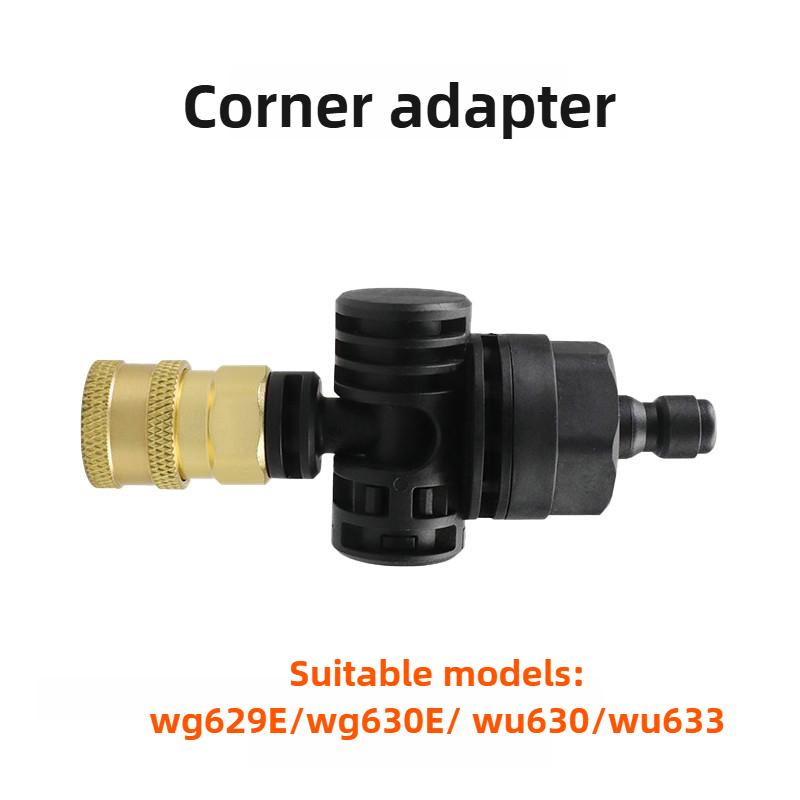 Pressure Car Washer Accessories Washer Surface Cleaning for WORX Nozzle Water Pipe Short Rod Hand Tool Useful Washing Tool Parts