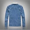 Winter Warm Fleece Denim Jacket Fashion Mens Vintage Thick Jackets and Coats Plus Size