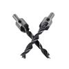 Woodworking Countersink Deburring Tool Set: 4PC & 7PC Five-Flute Countersunk Hole Opener Reamer Drill Bits.