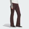 Adidas FW24 Doubleknit Flare Modern Series Fashion Logo Knit Sports Pants Women Pants Dark-Gray Brown JX6841