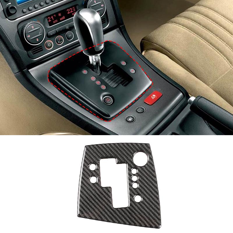 Carbon Fiber Set Gear Shift Door Trim Car Interior Accessories Decorative Stickers for Alfa Romeo 159 Brera/Spider 2004-2011 LHD