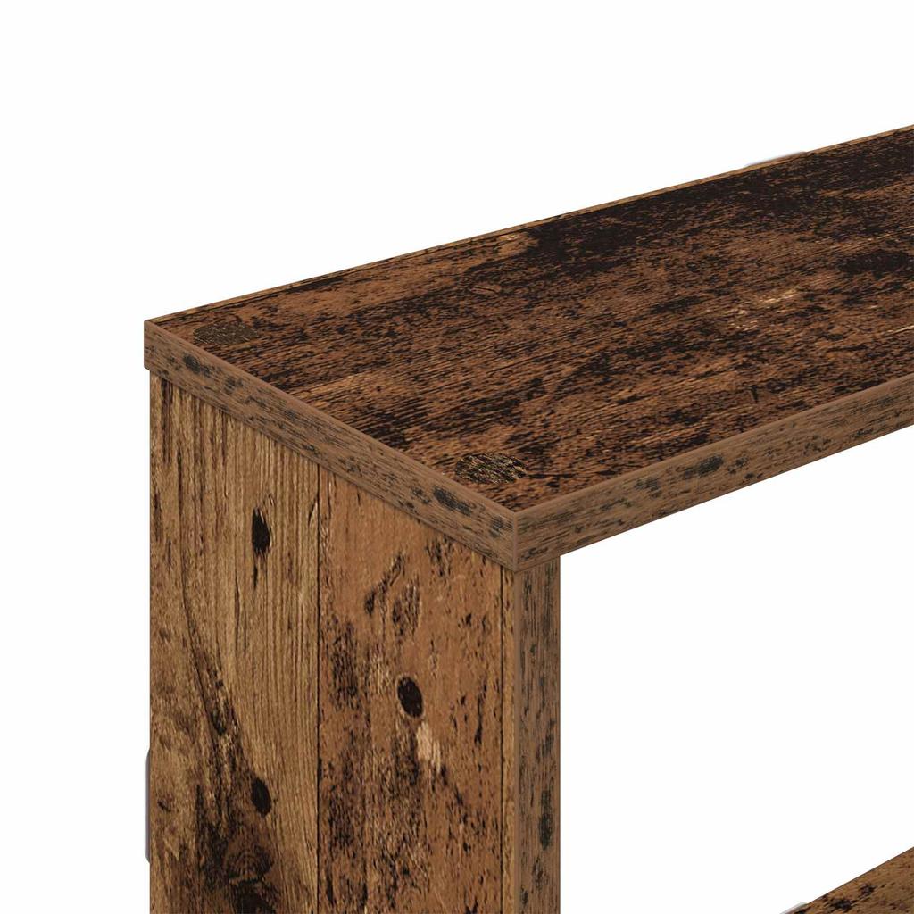 Wall Shelf Reclaimed Wood 122 x 18 x 60 cm Engineered Wood