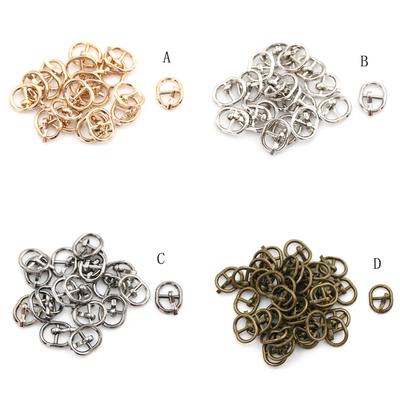 5,5 mm Mini-Metallschnalle, DIY-Puppenkleid, Patchwork, handgefertigtes Nähzubehör 