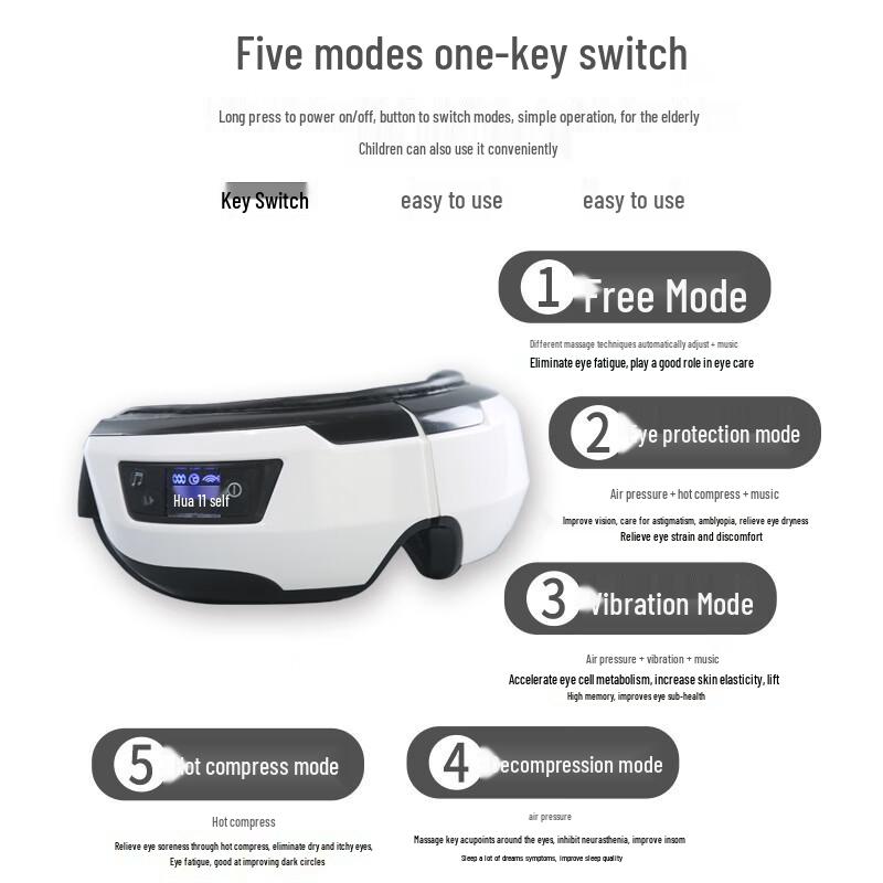 Mussels Rechargeable Smart Eye Massager