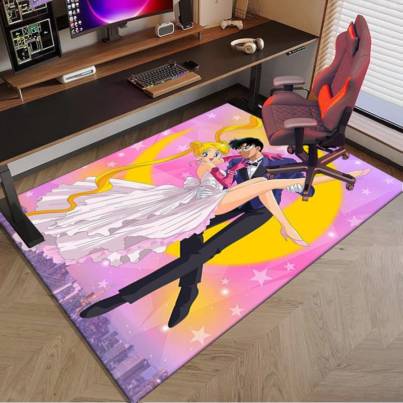 Moonlit Dance Of Love Carpet, Chair Rug,Rug for Office Bedroom living rooms, Doormat decor Fan Gift Christmas Gift