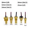 Universal Motorcycle Digital Thermometer Instrument Water Temp Meter Gauge Sensor for Head Plug 8mm 10mm 12mm 14mm 16mm